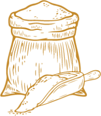 Illustration of a drum with drumsticks.