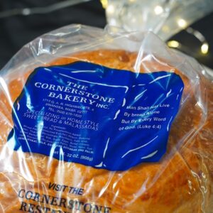 Packaged bread from The Cornerstone Bakery